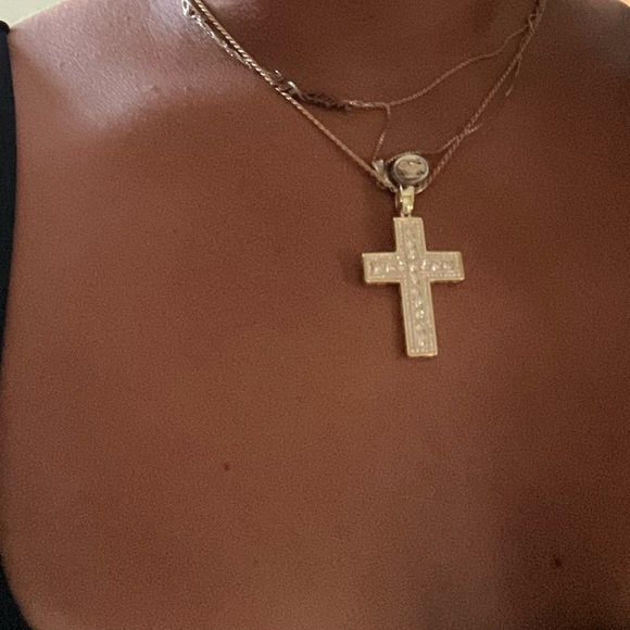 Jewelry by Gracey “Iced Cross” Cross Necklace - Picture 3 of 4